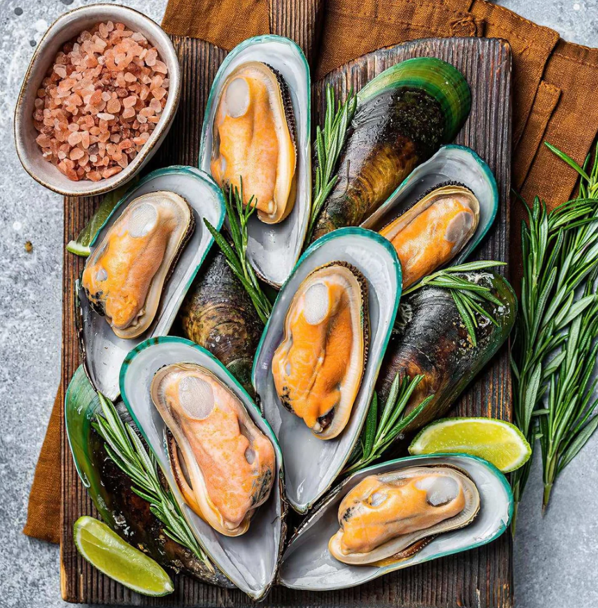 Fresh Frozen Mussels | High-Protein, Low-Fat Seafood • Delicious Taste